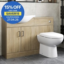 1150mm Bathroom Toilet Vanity