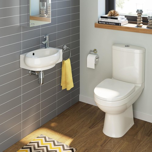 Basin sink close coupled - basin,
