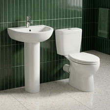 Bathroom  Toilet and Basin Set