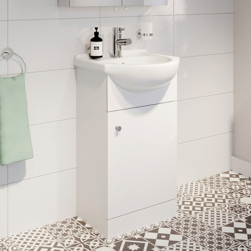 Bathroom vanity unit - unit, basin