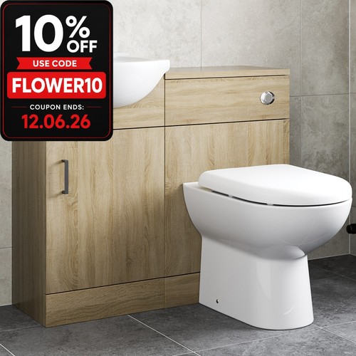 950mm bathroom toilet vanity - 950mm,