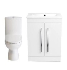 Bathroom Toilet Basin Set