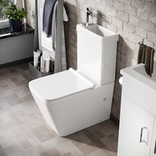 2 in 1 Combo Toilet and Basin