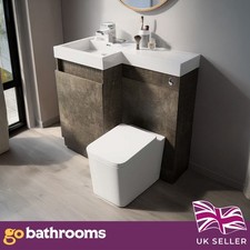 Toilet and Sink Vanity Unit