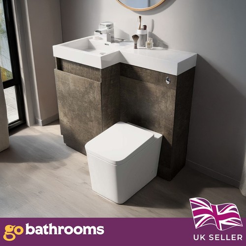 Toilet and sink vanity unit - toilet,