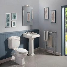 Toilet and Sink Basin Set