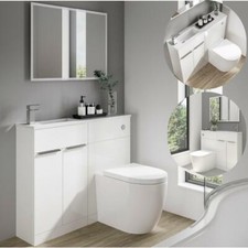 Toilet and Bathroom Vanity