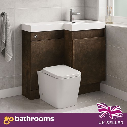 Toilet and sink vanity unit - toilet,