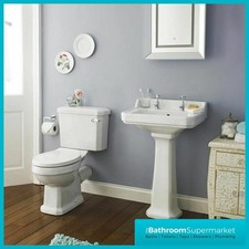 Traditional White Bathroom